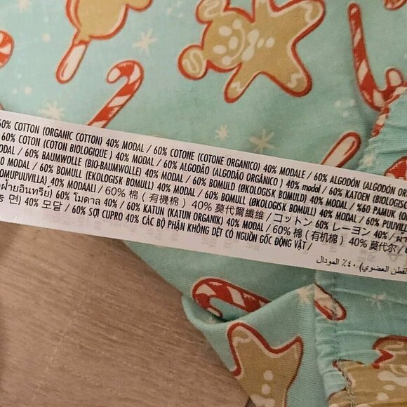 Disney Parks Womens Plus Size 2x Holiday Treats Pj Pajama Set - Picture 5 of 7